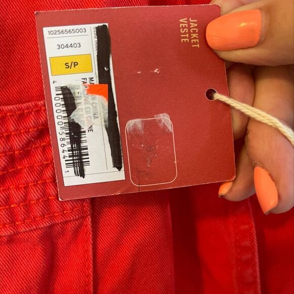 New with tags Massimo Supply Co, 100% cotton, light weight jacket, sz S - Picture 5 of 16